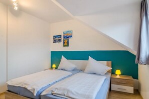 2 Schlafzimmer, kostenloses WLAN, Bettwäsche