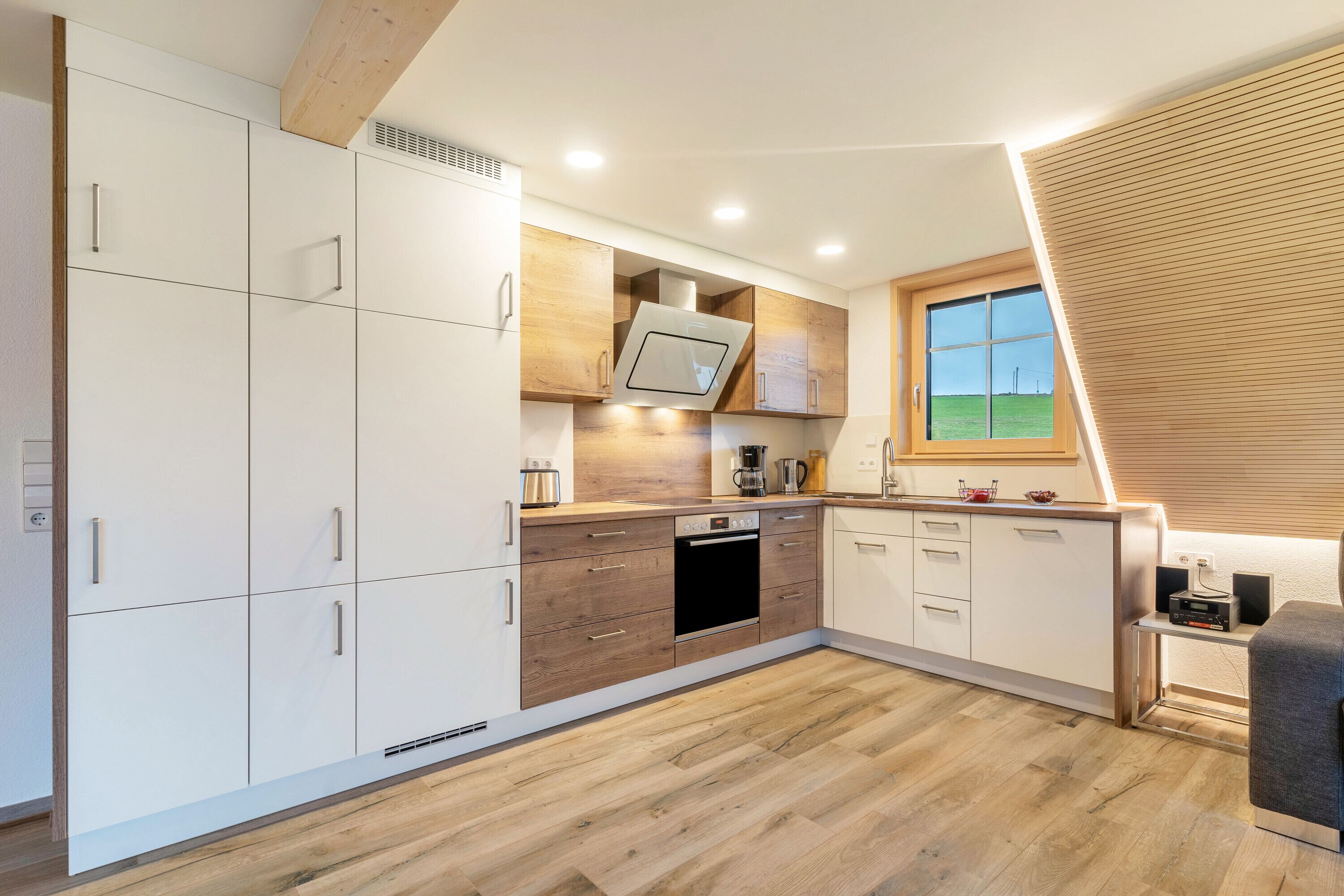 Kühlschrank, Ofen, Herdplatte, Geschirrspüler