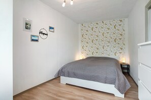 2 Schlafzimmer, kostenloses WLAN, Bettwäsche