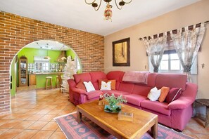 Télévision, cheminée