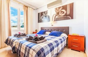 4 habitaciones, tabla de planchar con plancha y wifi gratis 