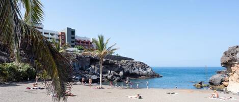 Aan het strand
