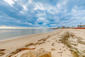 Aan het strand