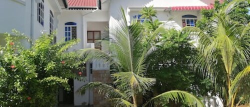 Top view villa
