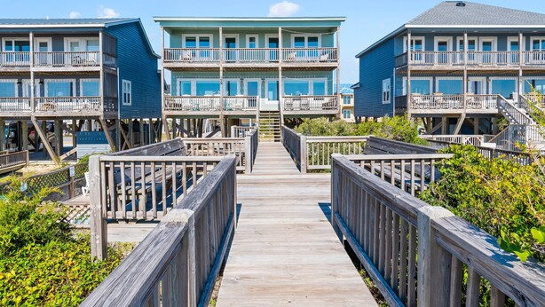 Unclassified image, 1 of 56, button - "The Sea Glass Inn" is an Oceanfront, 4 Bedroom, 4 Bathroom Home with PRIVATE Pool (Holden Beach)