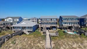 Unclassified image, 2 of 56, button - "The Sea Glass Inn" is an Oceanfront, 4 Bedroom, 4 Bathroom Home with PRIVATE Pool (Holden Beach)