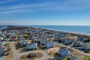 Exterior - "Almost Heaven" Is a 4 Bedroom, 3 Bathroom Home with a Community Pool! (Holden Beach)