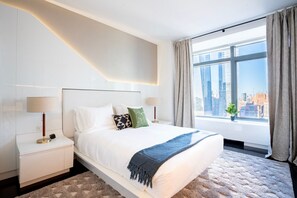 1 bedroom, iron/ironing board, WiFi, bed sheets - Luxe Tribeca 1BR w/ Doorman, Gym & Roof Deck, by Blueground (Downtown)