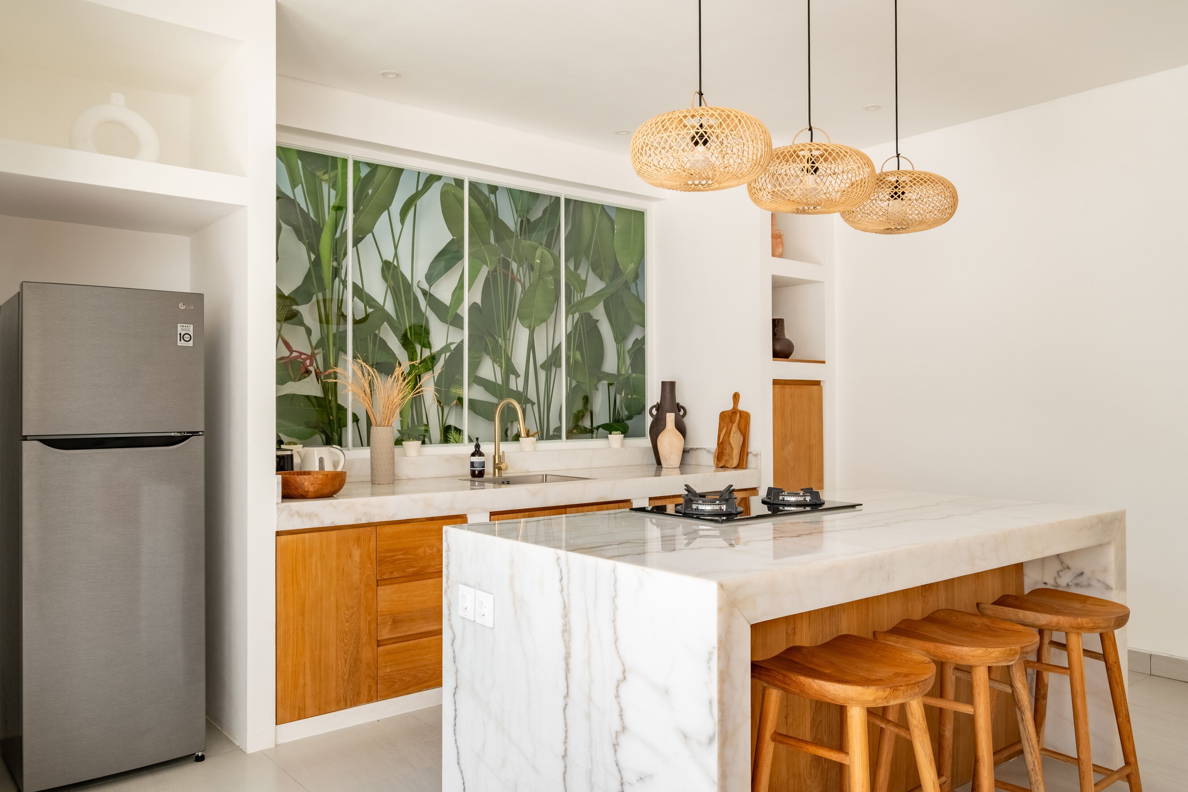 Villa, 1 Bedroom | Private kitchen | Fridge, oven, stovetop, electric kettle