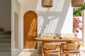 Vila, 1 quarto | Sala de jantar
