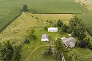 Exterior - Spacious 5-Bedroom Sawyer Farmhouse Retreat (Sawyer)