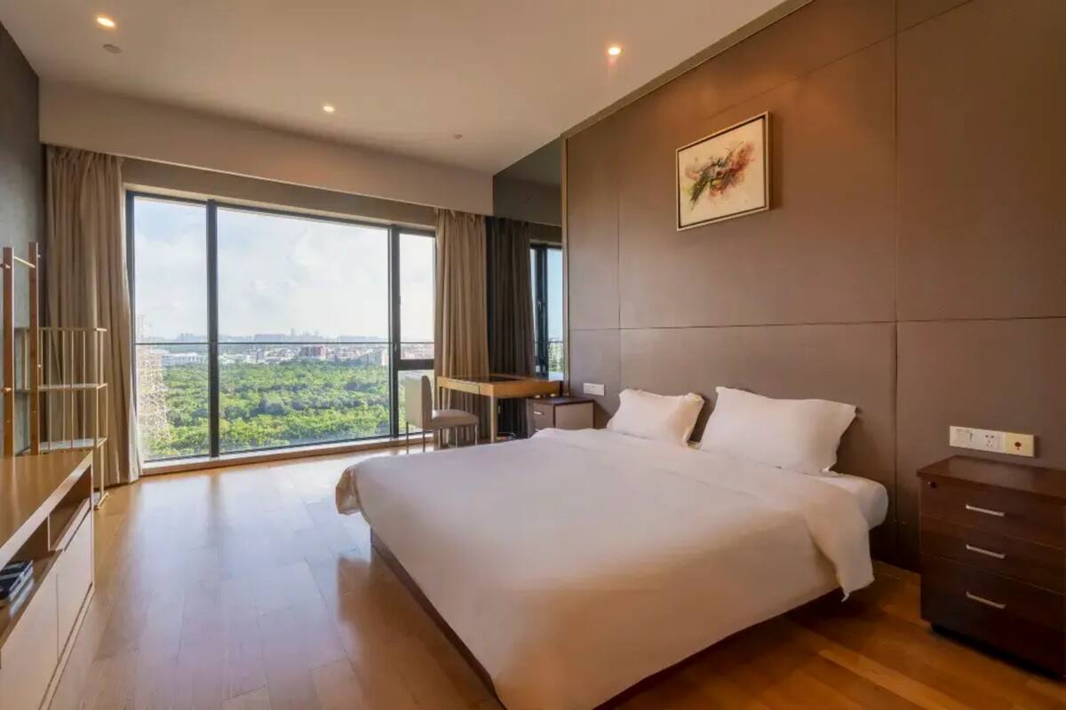 Apartamento empresarial, 1 cama Queen | 1 quarto, Wi-Fi de cortesia