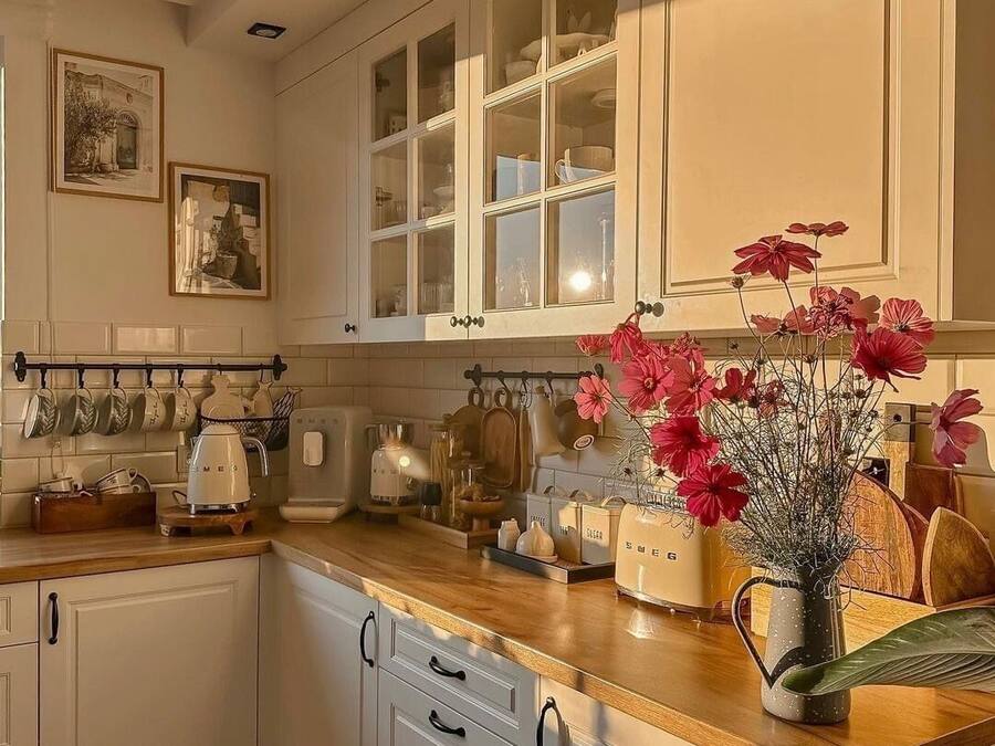 Shared fridge, microwave, electric kettle