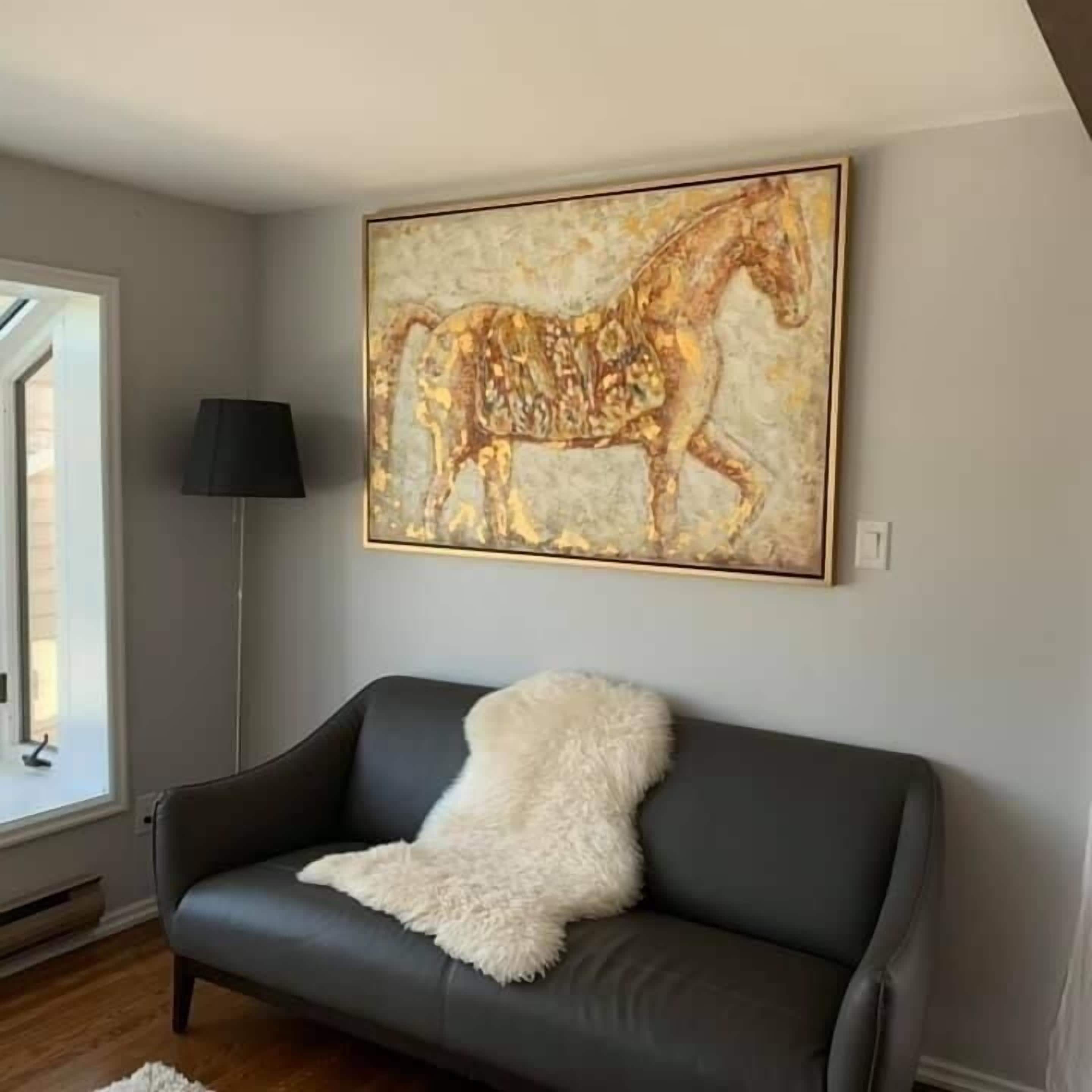 Sala de estar en el lobby