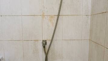 Shower, towels, soap