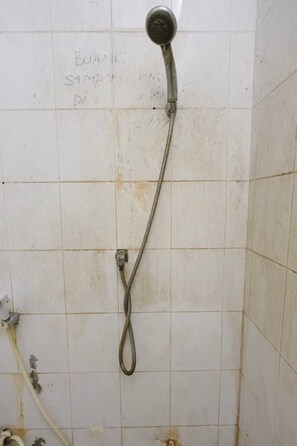 Shower, towels, soap