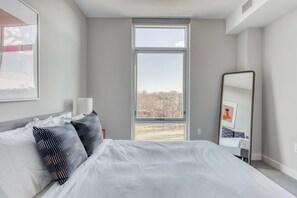 1 室のベッドルーム、アイロン / アイロン台、WiFi、ベッドシーツ