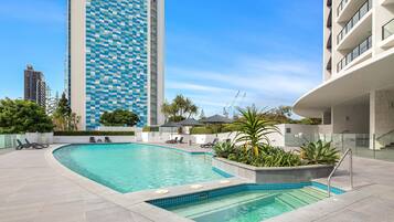 Indoor pool, outdoor pool