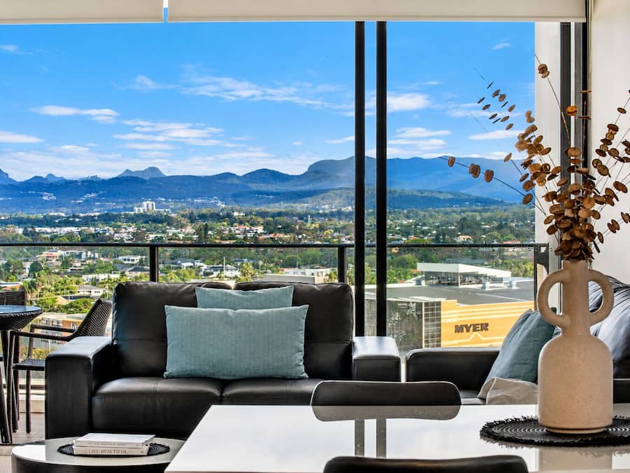 1 Bedroom 1 Bathroom - Hinterland View - Level 15 Apartment | View from room
