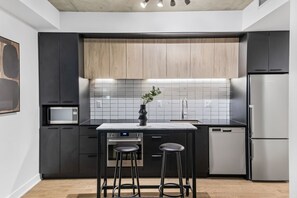 Private kitchen - Superbe Loft au Centre-ville de Montréal (Montréal)