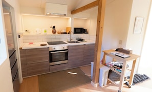 Basic Cabin, 2 Bedrooms | Private kitchen