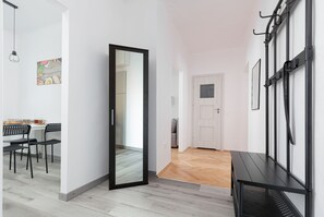 Apartment, 1 Bedroom, 2 Bathrooms | Living area - Apartment for 5 People by Renters (Warsaw)