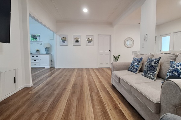 Enjoy and relax in the main entertainment living area. Fully air-conditioned.