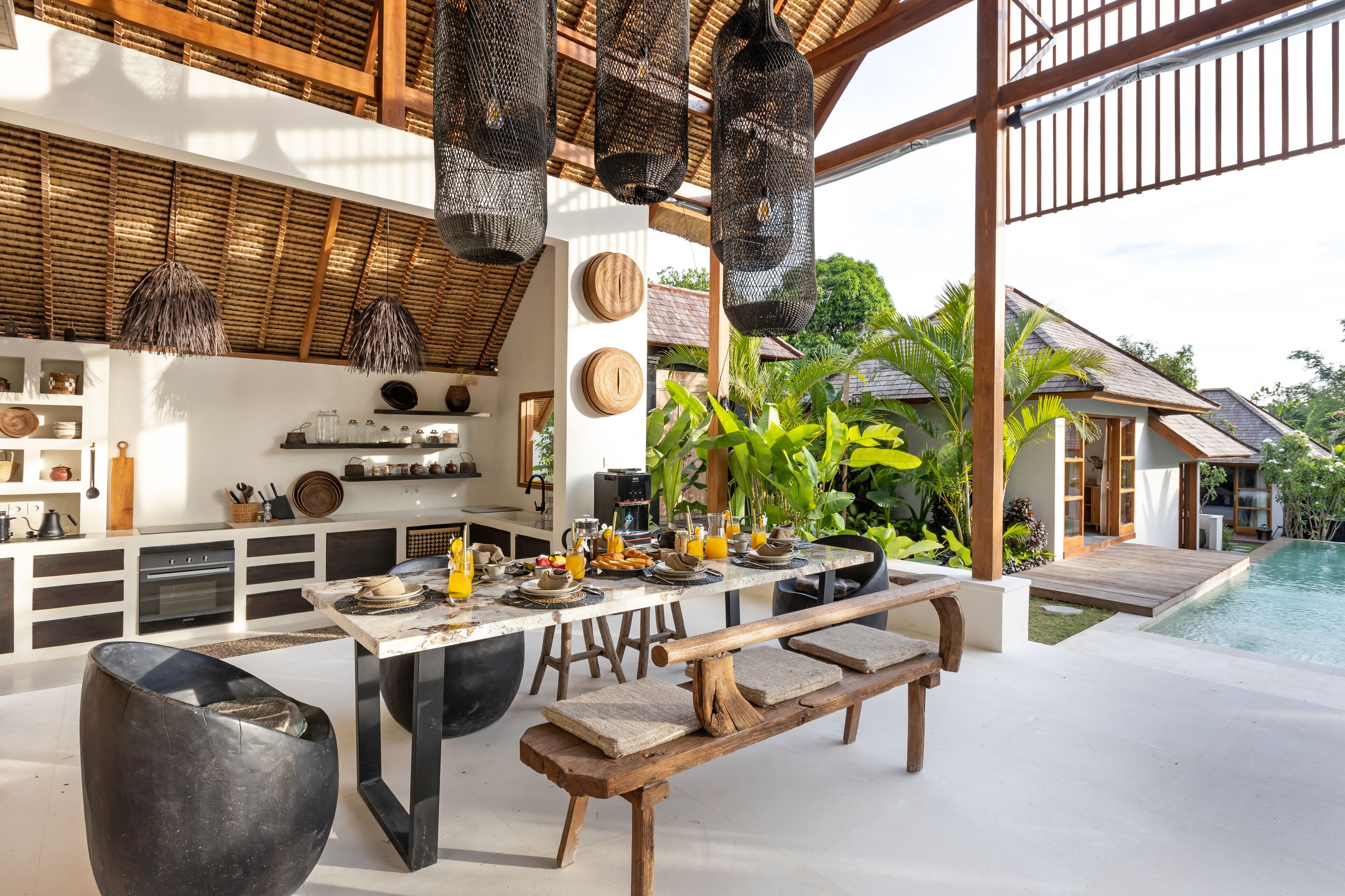Luxury Villa, 4 Bedrooms, Private Pool | Ruang makan