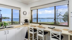 Fridge, microwave, stovetop, dishwasher - Water Views From Your Window (BELLARA)