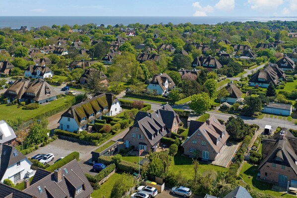 Aerial view - Sandpiper - a special atmosphere to feel good in (Sylt / OT Keitum)