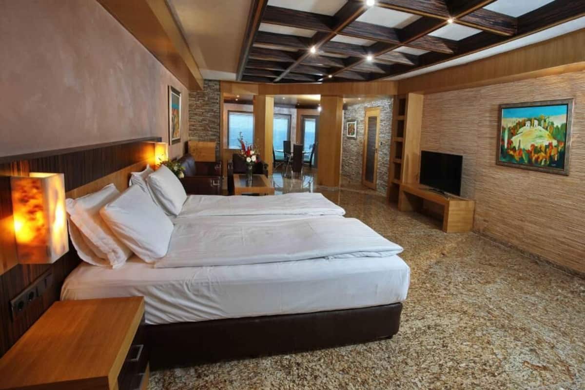 Deluxe Studio | 1 bedroom, in-room safe, desk, laptop workspace