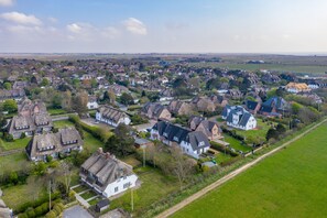 منظر من الجو على ارتفاع عالٍ