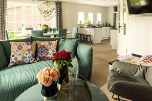 TV, fireplace - Ein Wahr Gewordener Urlaubstraum Unter Reet (Sylt / OT Keitum)