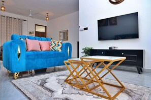 Departamento Deluxe | Área de sala de estar