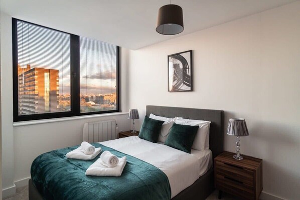 1 soveværelse, skrivebord, strygejern/strygebræt, Wi-Fi