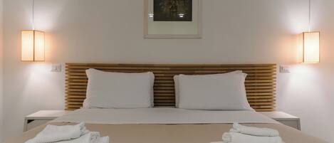 1 chambre, bureau, fer et planche à repasser, lit parapluie