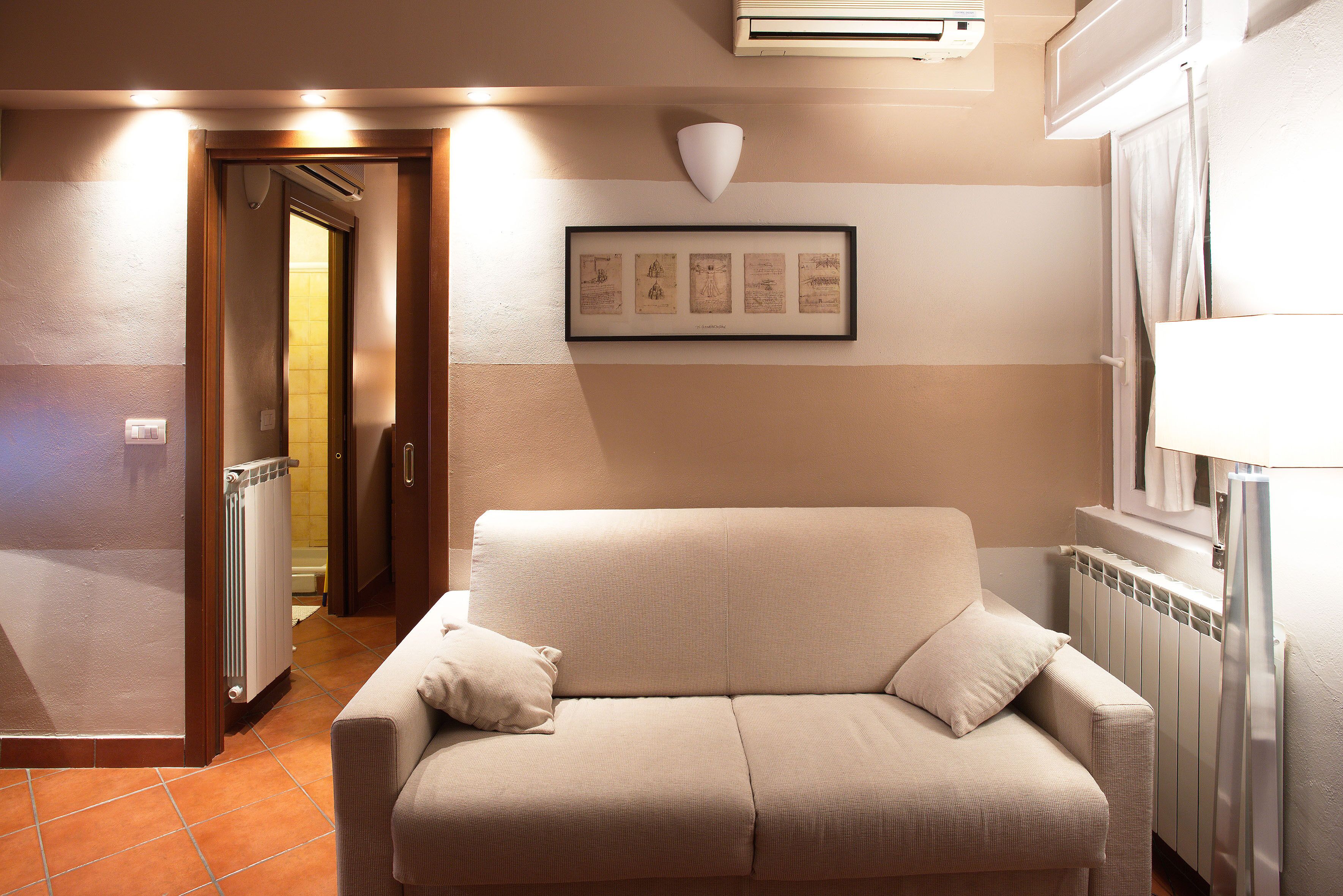 Apartment, 2 Bedrooms, Balcony, City View | Living area