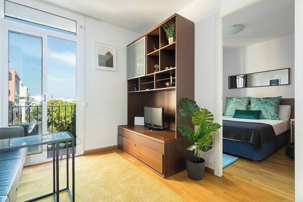 2 soveværelser, strygejern/strygebræt, weekendseng, gratis Wi-Fi