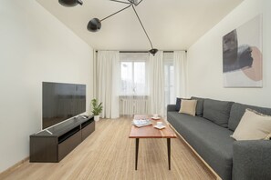 Living room - Charming Trzebnicka Apartment by Renters (Wroclaw)