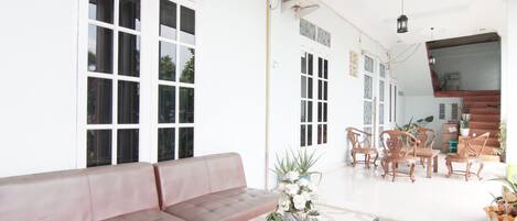 Sala de estar en el lobby
