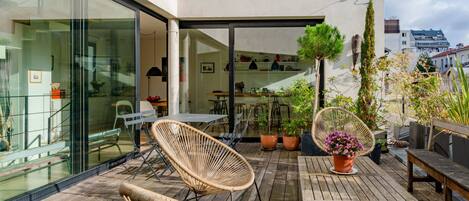 Casa de diseñador | Terraza o patio