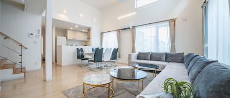 Villa familiar | Área de sala de estar