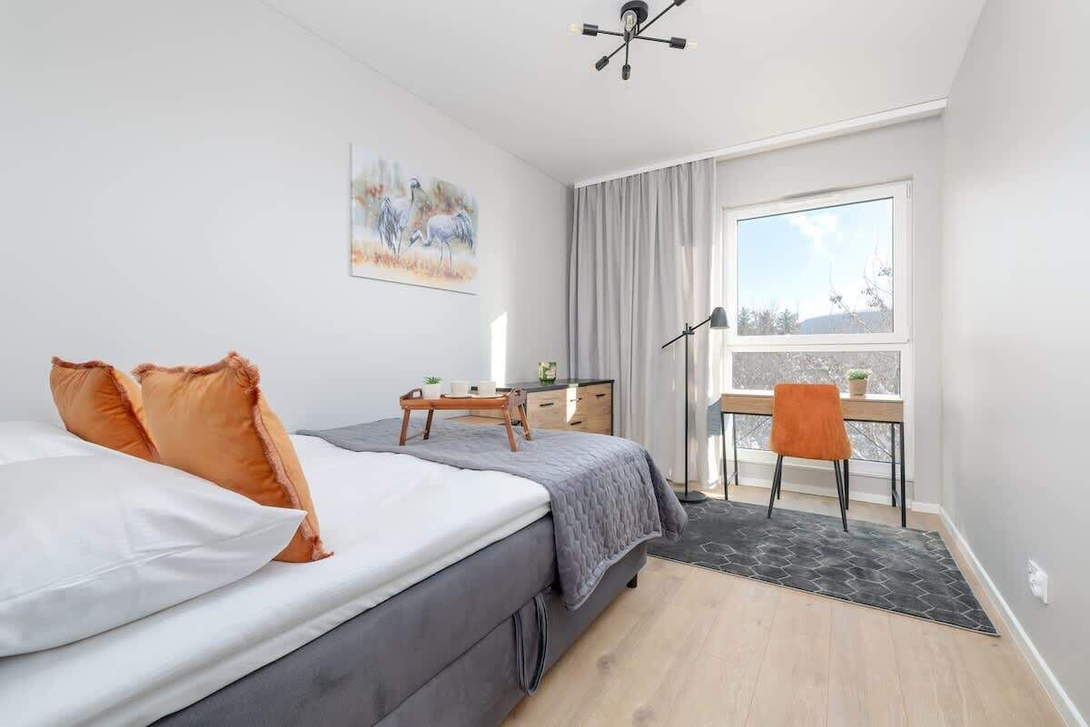 2 makuuhuonetta, silitysrauta/-lauta, Wi-Fi, vuodevaatteet