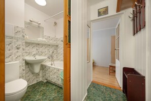 Apartament, 1 dormitori, cuina | Bany | Tovalloles 