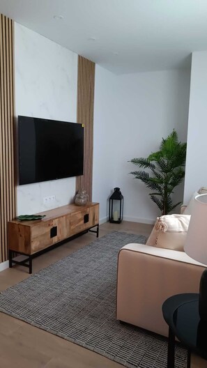 Smart-tv och böcker