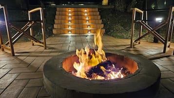 Overnattingsstedets uteområder