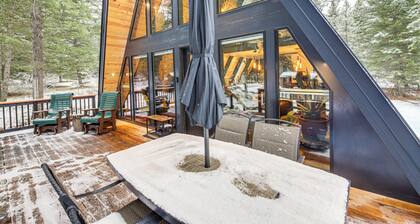 Stunning A-frame Cabin, Steps to Clark Fork River