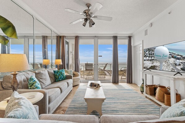 TV - Blue Sky-Gulf front resort w/pool,  gorgeous views! (Navarre)