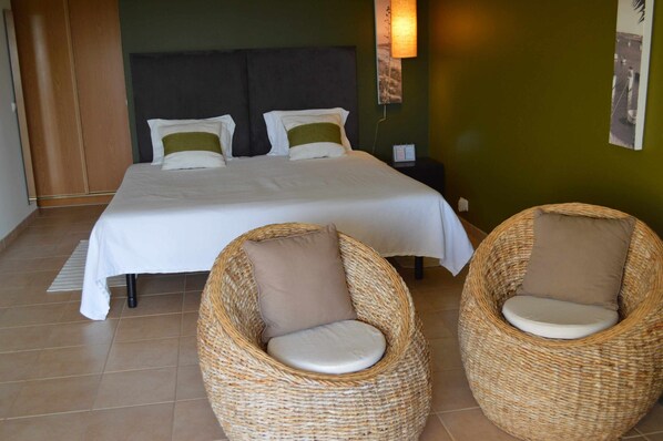 1 bedroom, iron/ironing board, travel crib, free WiFi