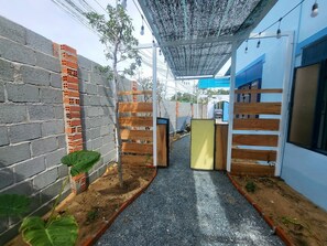 Enceinte de l’hébergement